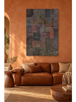 Fida Paul Klee Yapısal Kompozisyon Canvas Tablo