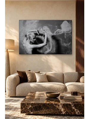 Fida Duman Içinde Dans Eden Kadın Canvas Tablo