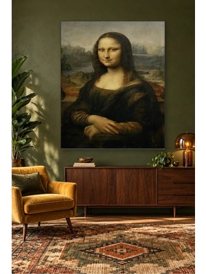 Fida Leonardo Da Vinci Mona Lisa Canvas Tablo