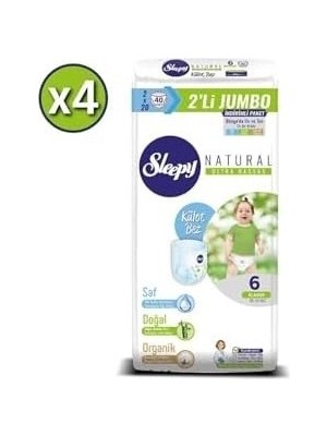 Çelik Ticaret Prime Natural Külot Bez 6 Beden Xlarge 4x2'li 160 Adet