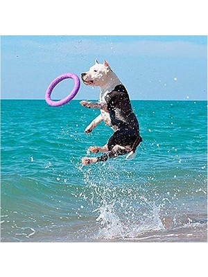 Çelik Ticaret Köpek Oyuncağı, Köpek Eğitim Halkası, Çiğneme, Koşu, Atlama, Atış Için, Zehirli Olmayan, Yüzer, Standart Çektirme, Orta ve Büyük Köpekler Için Köpek O