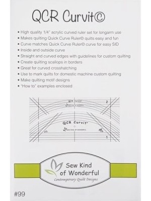 Çelik Ticaret Sew Kind Of Wonderful Qcr Ruler Curvit Set