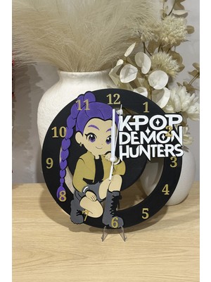 Neo Gift Hunter Duvar Saati Yuvarlak | Kız Çocuk Hediyesi