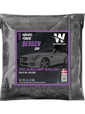 Çelik Ticaret - Emici Oto Kurulama Bezi, Mikrofiber Araç Yıkama Bezi, Araba Kaporta ve Torpido Temizlik Havlusu 50X70 cm