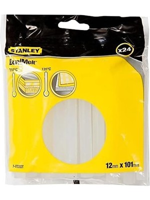 Çelik Ticaret Tutkal Çubukları (Dualmelt, 12 mm x 101 Mm, GR15 Için Sıcak Tutkal Kartuşları, 24 Adet) 1-GS10DT