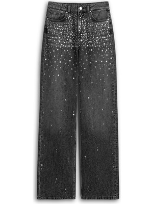 Twist Hotfıx Baskılı Jean Pantolon