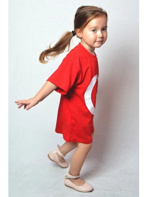 Elina Butik Kız Çocuk Erkek Çocuk Türk Bayraklı T-Shirt