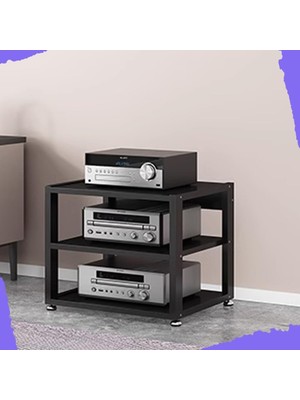 Tr Raf Kayıt Standı, Ağır Hizmet Tipi 3 4 5 Katmanlı Raf 90CM Hifi Amplifikatörler Stereo Alı