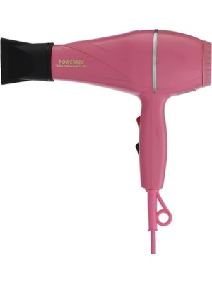 TR-501 Profesyonel Renkli Fön Makinesi Pembe