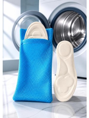 Tr 33X12 cm Tabanlık Yıkama Filesi, 35-48 Numara Uyumlu, Ayakkabı Bakım