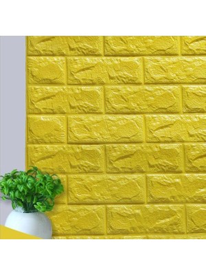 Tr Kendinden Yapışkanlı 3D Duvar Kağıdı Paneli 70X77 cm