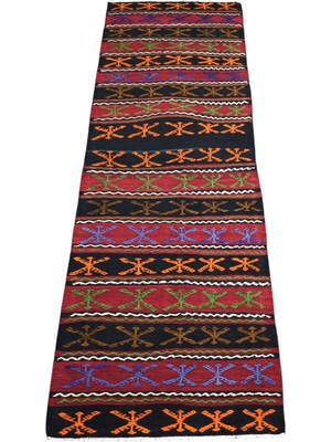 Kilim Antik El Dokuması Darende Yolluk Yün Kilim 1927 - Yeni - Çok Renkli