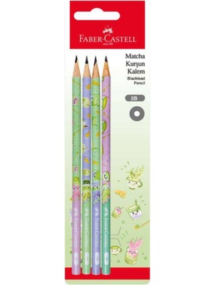 Faber Castell Matcha Kurşun Kalem 4'lü