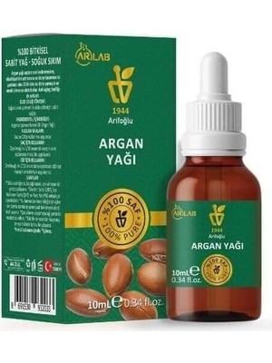 Argan Yağı 10ML%100 Saf Yağ Arlab