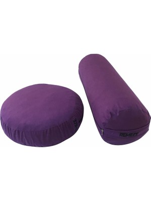 Duck Kumaş Bolster Minderi & Meditasyon Minderi 2'li Set Yoga Bolster ve Meditasyon Minderi