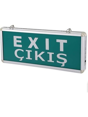 CT-9175 3 Watt Acil Çıkış Exıt Levhası Ledli Şarjlı Hsplinm-16