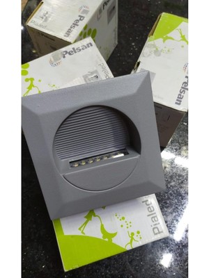 Pelsan Pialed Duvar Gömme Armatür 4000K 220-240V 14LEDLI