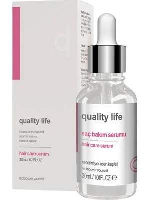 Ql Argan Keratin Saç Bakım Yağı - Yıpranmış Hasar Görmüş Yanmış Saçlar Için Onarıcı
