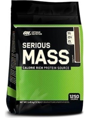 Tr Optimum Nutrition Serious Mass Gainer Çikolata 12 Lb Çikolata Aromalı