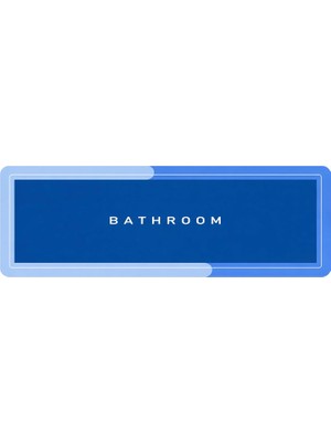 Banyo Paspası, 40X100 Cm, Kaymaz Taban (Model-3)