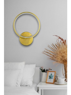 Legacy Aura Modern Tasarım Eskitme Renk Gün Işığı Ledli Hol - Banyo - Mutfak - Salon LED Duvar