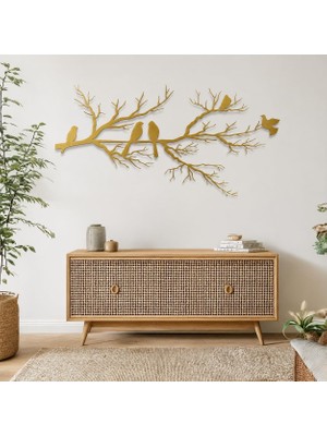 Tr Minimalist Metal Duvar Dekoru – Modern Salon ve Ofis Süsü