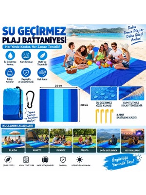 Su Geçirmez Plaj Battaniyesi