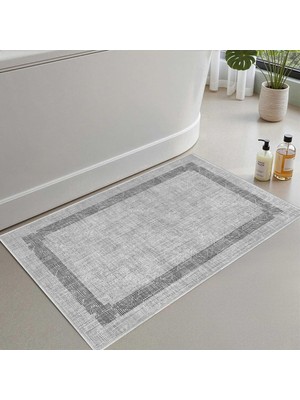 Banyo Paspası, Yumuşak Banyo Halısı, Kaymaz Nokta Tabanlı, Su Emici, Makinede Yıkanabilir