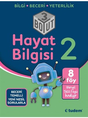 Tudem Yayın Grubu 2.sınıf Hayat Bilgisi 3 Boyut