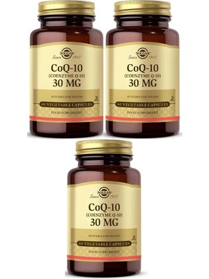 Tr Coenzyme Q-10 30 Mg 60 Kapsül 3 Adet 101541-3