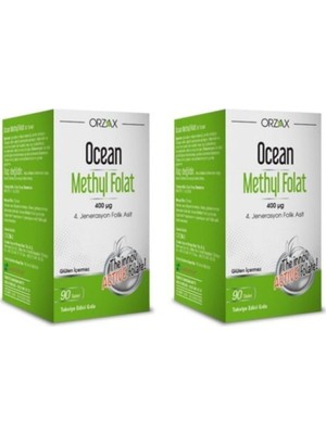 Methyl Folat 400 Mcg 30 Tablet X2 Adet P04294