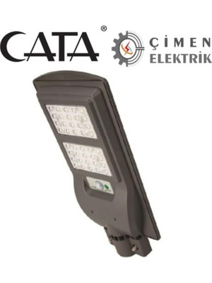 Tr Ct 4691 60W Solar Güneş Enerjili Sokak Armatürü 6400K Beyaz Işık