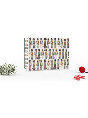 Tr Yılbaşı Hediye Kutusu – 16X11X5 cm Noel Temalı Kapaklı Hediye Kutusu | Dayanıklı Karton,