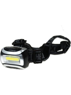 Panther PT-5018 3W 200 Lümen Süper Parlak Cob LED Kafa Feneri, Gri