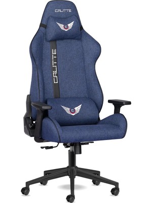 Breeze Brz Oyuncu Koltuğu Nefes Alabilir Kumaş Ergonomik Gaming Koltuk (Mavi)