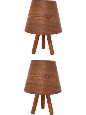 Tr 2'li Yeşil Tripod Abajur