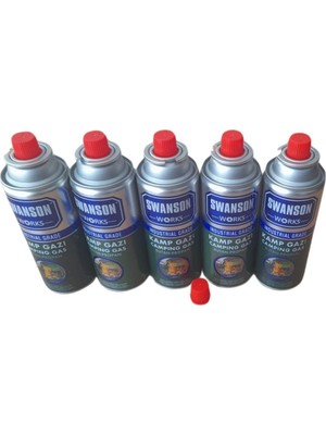 Kamp Ocak Gazı Swanson 227 gr (400 Ml) 5 Adet