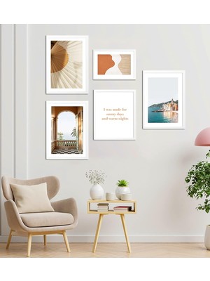 Dekorasyon Konsept Çoklu Çerçeveler Baskılar Baskı Seti Ev Dekoru Tablo Poster Hediye Ev Dizay