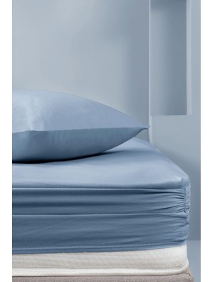 Yataş Bedding Noah Lastikli Çarşaf (120X200 Cm) - Indigo