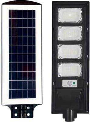 200W Güneş Enerjili Sokak Lambası Bahçe Aydınlatması Kumandalı Sensörlü Heroled Solar Sokak