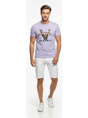Maxi Modena Urban Grafik Baskılı Erkek T-Shirt – Streetwear Stil, Günlük Rahat Kalıp