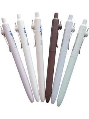 Tr Uniball Zento 6'li Set Jel Tükenmez Kalem Mavi Mürekkep 0.7 mm