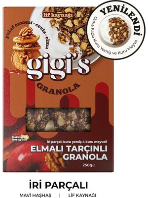 Elmalı Tarçınlı Granola