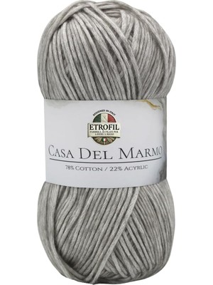 Casa Del Marmo Örgü Ipi Gri%78 Pamuk%22 Akrilik 50GR 130M (79327)