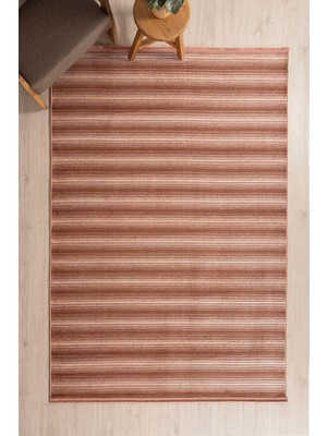 Stripe Terra Kilim Kaymaz Taban Salon Oturma Odası Antre Halısı 33012A, 60 x 100