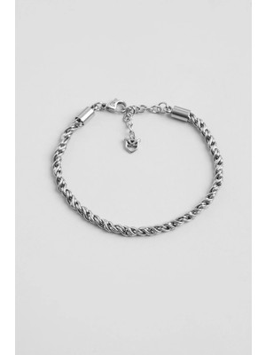So CHIC Metal Fırtına 21 Cm Çelik Erkek Bileklik