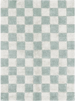 Lorena Canals Çocuk Odası Halısı, Kitchen Tiles Blue Sage M