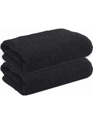 Gy Atelier Premium 50X90 CM%100 Pamuk El Havlusu Spor Havlusu – 250 gr – 2'li ve 3'lü Set Seçenekleri – Banyo, Yoga, Pilates, Spor Için Şık ve Yumuşak El Havlusu (1, Siyah)