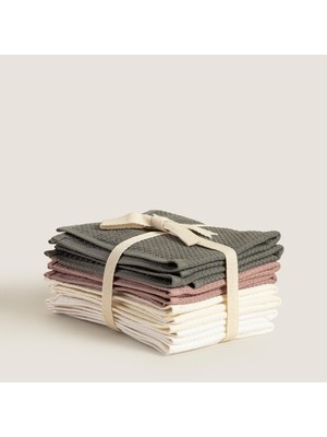 Gy Atelier SOBESKA%100 Pamuk 8'li El Havlusu Seti 30X40 cm