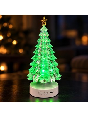 Odea Rgb LED Yılbaşı Ağacı Masa Lambası 24 cm Dekoratif Işık NRN-3159